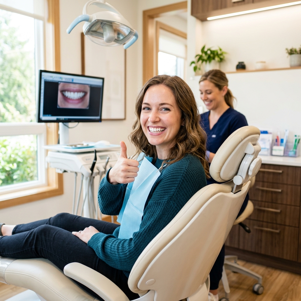 Happy Patient After Treatment